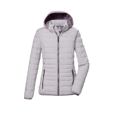 Afbeelding van G.I.G.A. DX dames Gewatteerd jack met afritsbare capuchon GS 63 WMN QLTD JCKT_Uyaka, pflaume, 40, 43053 000