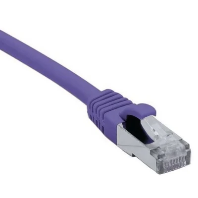 Afbeelding van Netwerkkabel RJ45 CAT 6A F/UTP LSOH SNG paars 0.5 m