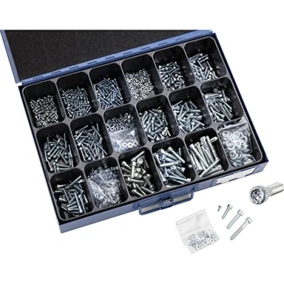 Afbeelding van 18013 Inbusschroeven assortiment 1205 onderdelen