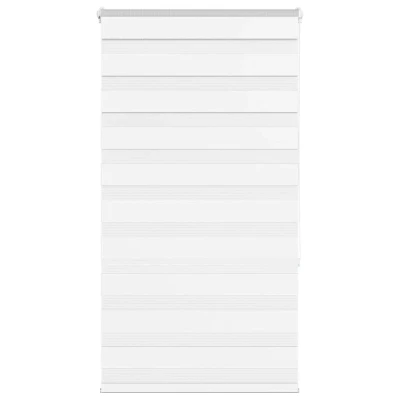 Afbeelding van vidaXL Zebra rolgordijn 75x150 cm stofbreedte 70,9 polyester wit