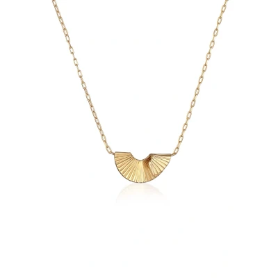 Afbeelding van Elli PREMIUM Dames Halsketting Anhänger Organische Form 925 Sterling Silber