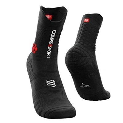 Afbeelding van Compressport Pro Racing Socks V3.0 Trail Zwart maat : 42 44