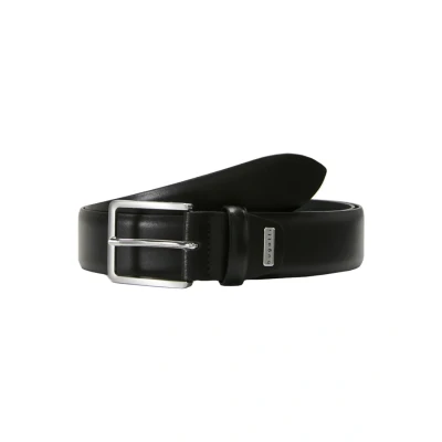 Afbeelding van bugatti Regular Riem, Heren, Maat: 85, Schwarz