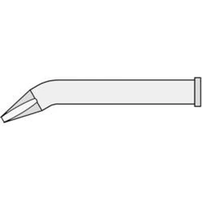 Afbeelding van Weller XT AX soldeerpunt Beitelvorm, gebogen Grootte 1.6 mm Lengte soldeerpunt: 51.5 Inhoud: 1 stuk(s)