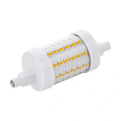 Afbeelding van EGLO R7s ledlamp, led staaflamp met 360 verlichting, 7 watt (komt overeen 60 watt), 806 lumen, warm wit, 2700 kelvin, diameter: 2,9 cm, lengte: 7,8 cm