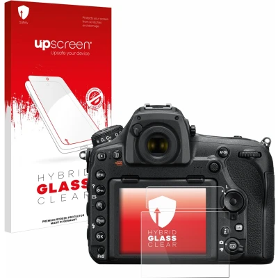 Afbeelding van upscreen Screenprotector voor Nikon D850 Folie Beschermfolie Beschermglas transparant