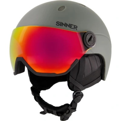 Afbeelding van Sinner TITAN VISOR skihelm Mos Groen Maat M