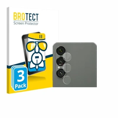 Afbeelding van BROTECT Screenprotector voor Sony Xperia 1 VII (ALLEEN Camera Lens) Folie Beschermfolie Beschermglas transparant (3 Stuks)