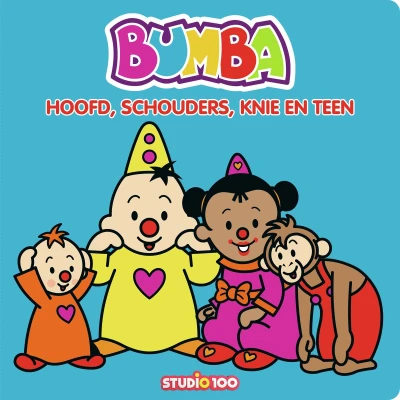 Afbeelding van Studio 100 Kartonboek Hoofd, Schouders, Knie en Teen