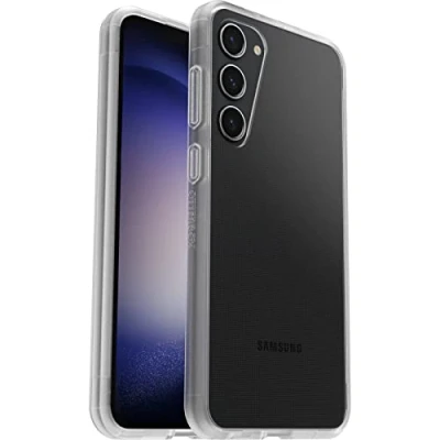 Afbeelding van OtterBox Sleek Series hoesje voor Samsung Galaxy S23+, schokbestendig, valbestendig, beschermende, getest volgens militaire standaard, Antimicrobieel, Transparant, Geen Retailverpakking