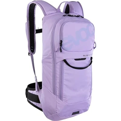 Afbeelding van EVOC FR LITE RACE 10 protector rugzak ideaal voor enduro wedstrijden, (fietsrugzak met LITESHIELD BACK rugprotector, SYSTEM AIR, gereedschapsvak, maat: M/L), Purple Rose