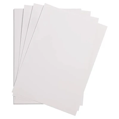 Afbeelding van Clairefontaine Ref 975263C Maya glad gekleurde tekenkaart (verpakking van 25 vellen) 185 g/m² A4 (29,7 x 21cm) Witte kleur Diep geverfd, zuurvrij, pH neutraal