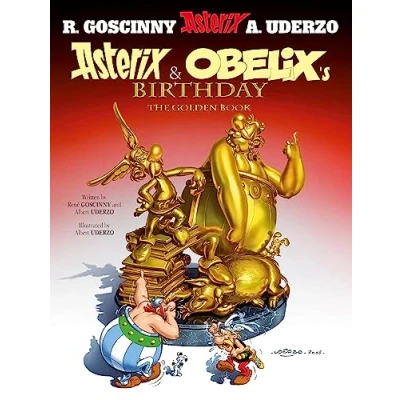 Afbeelding van Asterix 34: and Obelix&#039;s Birthday The Golden Book: 50th Anniversary Album