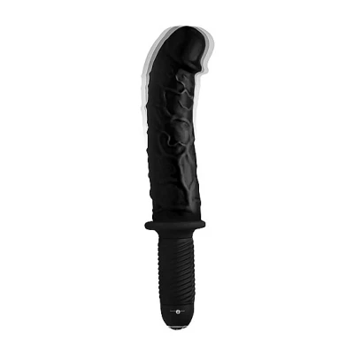 Afbeelding van XXL Dildo met Handvat The Curved Dicktator