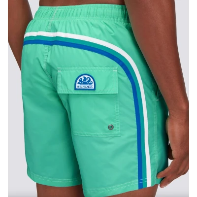 Afbeelding van SUNDEK ELASTIC WAIST LONG SWIMSHORT Atoll XL