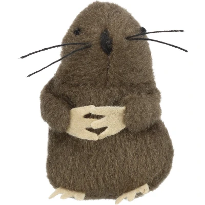 Afbeelding van Trixie Kattenspeelgoed Pluche Mol 5 cm