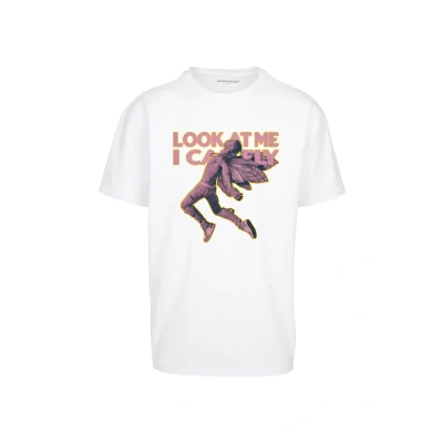 Afbeelding van Mister Tee Look Oversize Heren T shirt S Wit