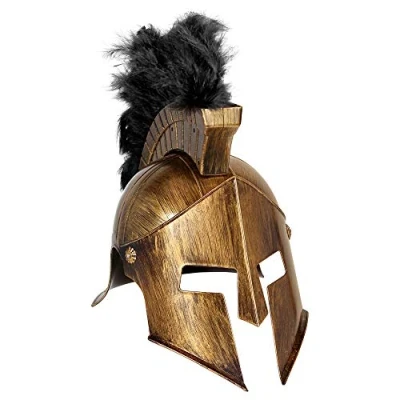 Afbeelding van Widmann 09837 Gladiatorenhelm, Sparaner, van hard plastic, krijger, antieke, hoed, hoofdtooi, accessoire, themafeest, carnaval