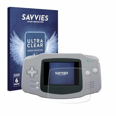 Afbeelding van Savvies (6 Stuks) Schermbeschermer voor Nintendo Gameboy Advance GBA Screen Protector Ultra Transparant