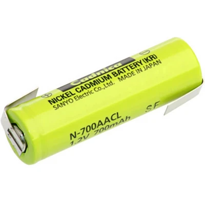 Afbeelding van Panasonic AA ZLF Speciale oplaadbare batterij (penlite) Z soldeerlip NiCd 1.2 V 700 mAh