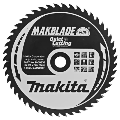 Afbeelding van Makita B 09830 Tafelzaagblad hout zuiver 300x30x1,8mm