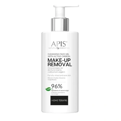 Afbeelding van apis reinigende gezichtswasgel met actieve kool 300ml