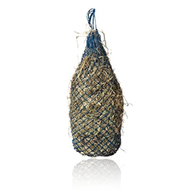 Afbeelding van Hooinet voor paarden, fijnmazig hoognet, maaswijdte 3 x cm, vulgewicht 4 kg (1 turquoise)
