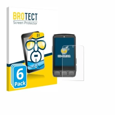 Afbeelding van BROTECT Screenprotector voor Wahoo Elemnt Roam V3 Folie Beschermfolie transparant (6 Stuks)