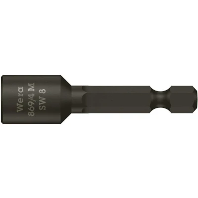 Afbeelding van Wera bit zeskantdop 1/4&quot; 8 x 50 mm 869/4m