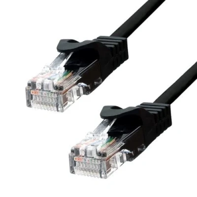 Afbeelding van PROXTEND CAT5e U/UTP CU PVC Ethernet kabel, zwart, 50 cm