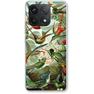 Afbeelding van Case Company® hoesje geschikt voor Xiaomi Poco F6 Pro Haeckel Trochilidae Soft Cover Telefoonhoesje Bescherming aan alle Kanten en Schermrand