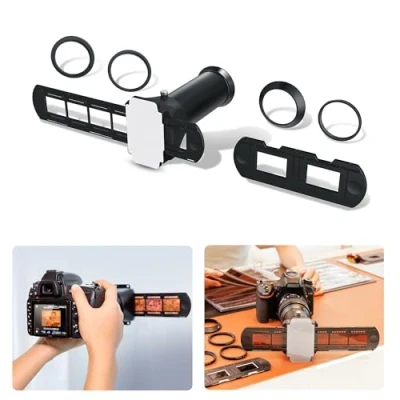 Afbeelding van JJC ES 2 Adapterset Voor Filmdigitalisering Canon, Sony, Nikon Macrolens