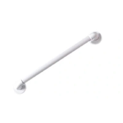 Afbeelding van Geribbelde handgreep van kunststof 30 cm wit