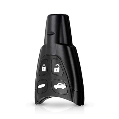 Afbeelding van Sleutelhoes voor Saab 93 95 9 3 5 9.3 9.5 Plip sleutel afstandsbediening 4 toetsen