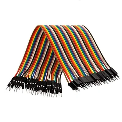 Afbeelding van AZDelivery Jumper Draadkabel 40 stuks per 20 cm M2M Man naar compatibel met Arduino en Raspberry Pi Inclusief E Book! 1