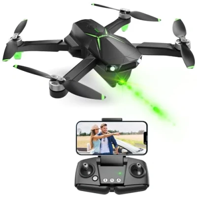 Afbeelding van Loolinn GPS Drone Onder 250 gram, 50 minuten vliegtijd, Twee batterijen, 4K foto&#039;s, 2K video&#039;s, Intelligente Terugkeer, Volg Functie met Camera voor Beginners(Hebben C0 Markz)