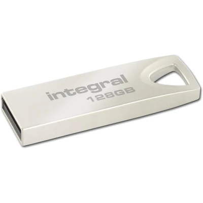 Afbeelding van Integral ARC USB stick 2.0, 128 GB, zilver