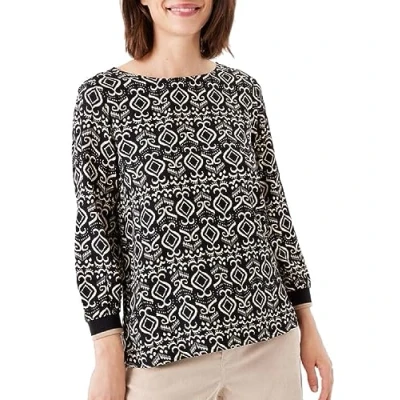 Afbeelding van Garcia Blouse, Dames, Maat: XS, Black