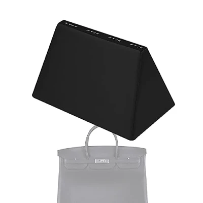 Afbeelding van XYJG Bag Pillow Insert for Hermes Birkin 20/25/30/35/40 Bags, Luxury Handbag Shaper, Maintain Shape (BK25, Black)