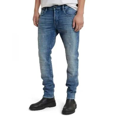 Afbeelding van G Star Slim fit jeans, Heren, Maat: 28x32, Sun faded/blue donau