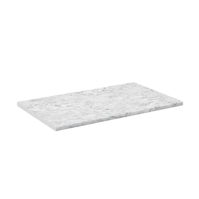 Afbeelding van Vicco Keukenwerkblad R Line, Wit/marmer, 100 cm