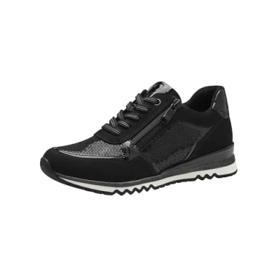 Afbeelding van MARCO TOZZI Dames 2 23749 41 sneakers, Black Comb, 40 EU, Com., EU