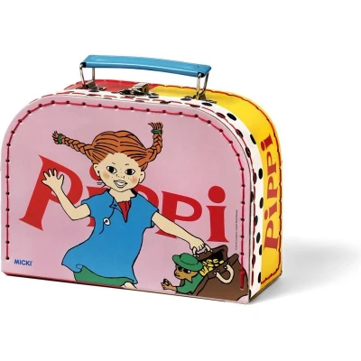 Afbeelding van Pippi Langstrumpf koffer, 20 cm, roze