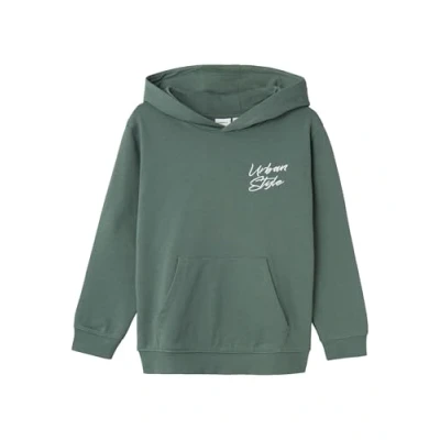 Afbeelding van Name it Regular FIT Hoodie voor kinderen, Maat: 122/128, Dark forest
