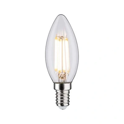 Afbeelding van Paulmann 28643 LED lamp filament kaars 6,5W klassiek verlichtingsmiddel helder 2700 K warmwit E14