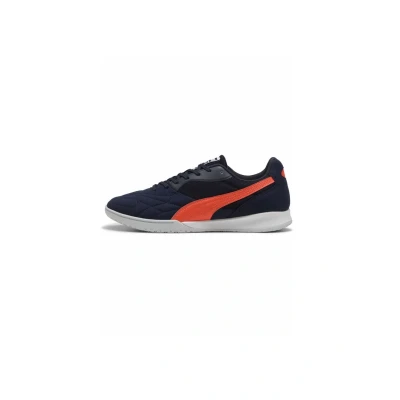 Afbeelding van Puma KING TOP IT Zaalvoetbalschoenen New navyglowing redsilver mist, Maat: 43, navy glowing red silver mist Kunststof/ textiel