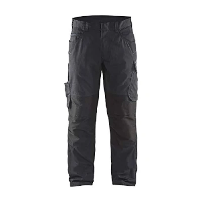 Afbeelding van Blaklader BlÕklõder Service Werkbroek stretch zwart/donkergrijs maat C44