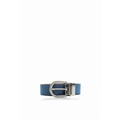 Afbeelding van Desigual 2IN1 Reversible Riem, Dames, Maat: 95, Blue