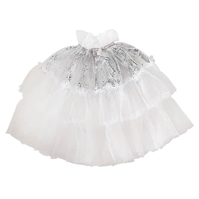 Afbeelding van Ginger ray verkleedcape sparkle wit