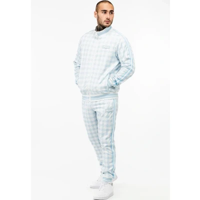 Afbeelding van Lonsdale Witton Trainingspak, Heren, Maat: Large, White blue